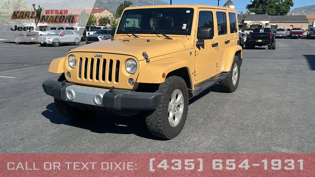Used 2014 Jeep Wrangler Unlimited Sahara w/ Max Tow Package