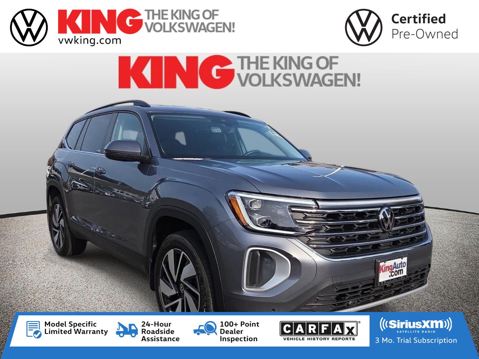 Used 2024 Volkswagen Atlas SE