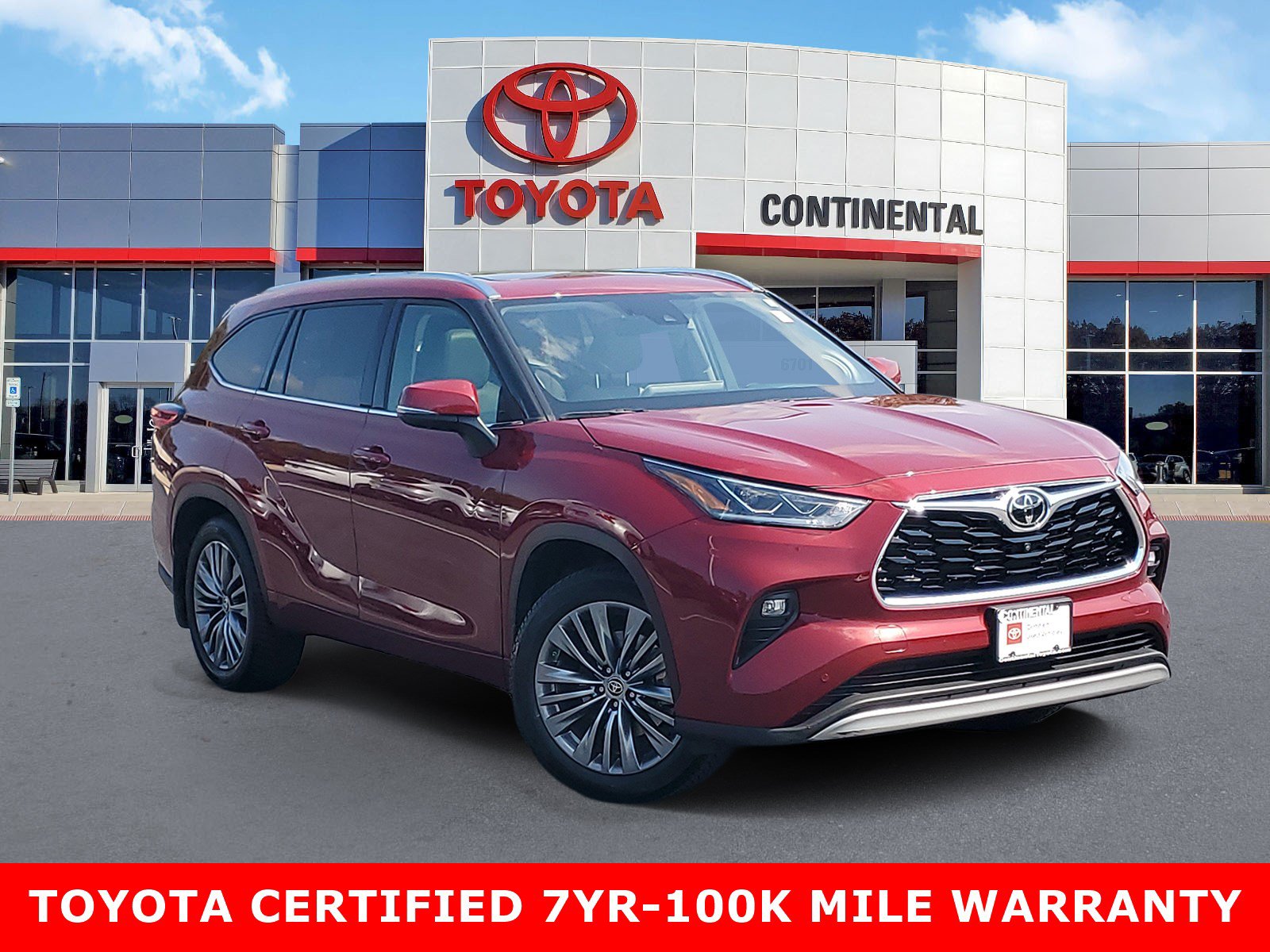 Certified 2021 Toyota Highlander Platinum