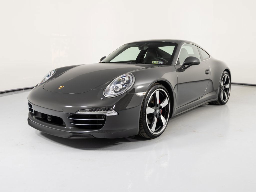 ポルシェ 911 50th Anniversary Edition (1/43) Welly 1:43 Porsche 911 (991) gray 50 Years Porsche 911