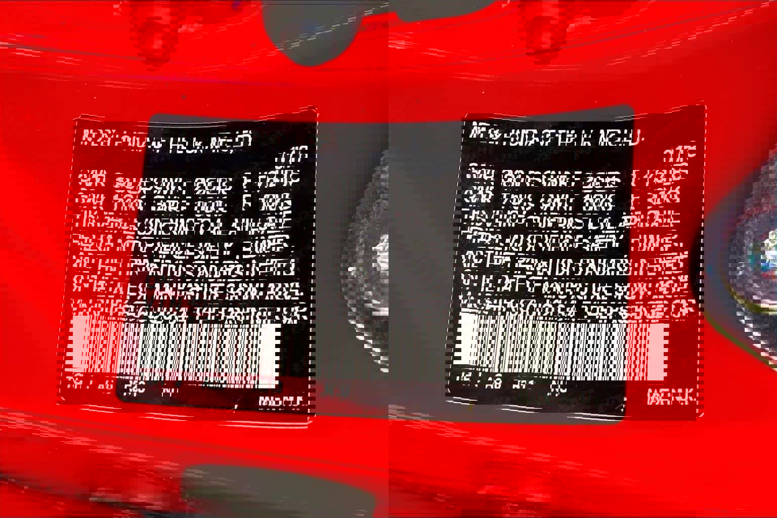 2018 Honda Civic Type R