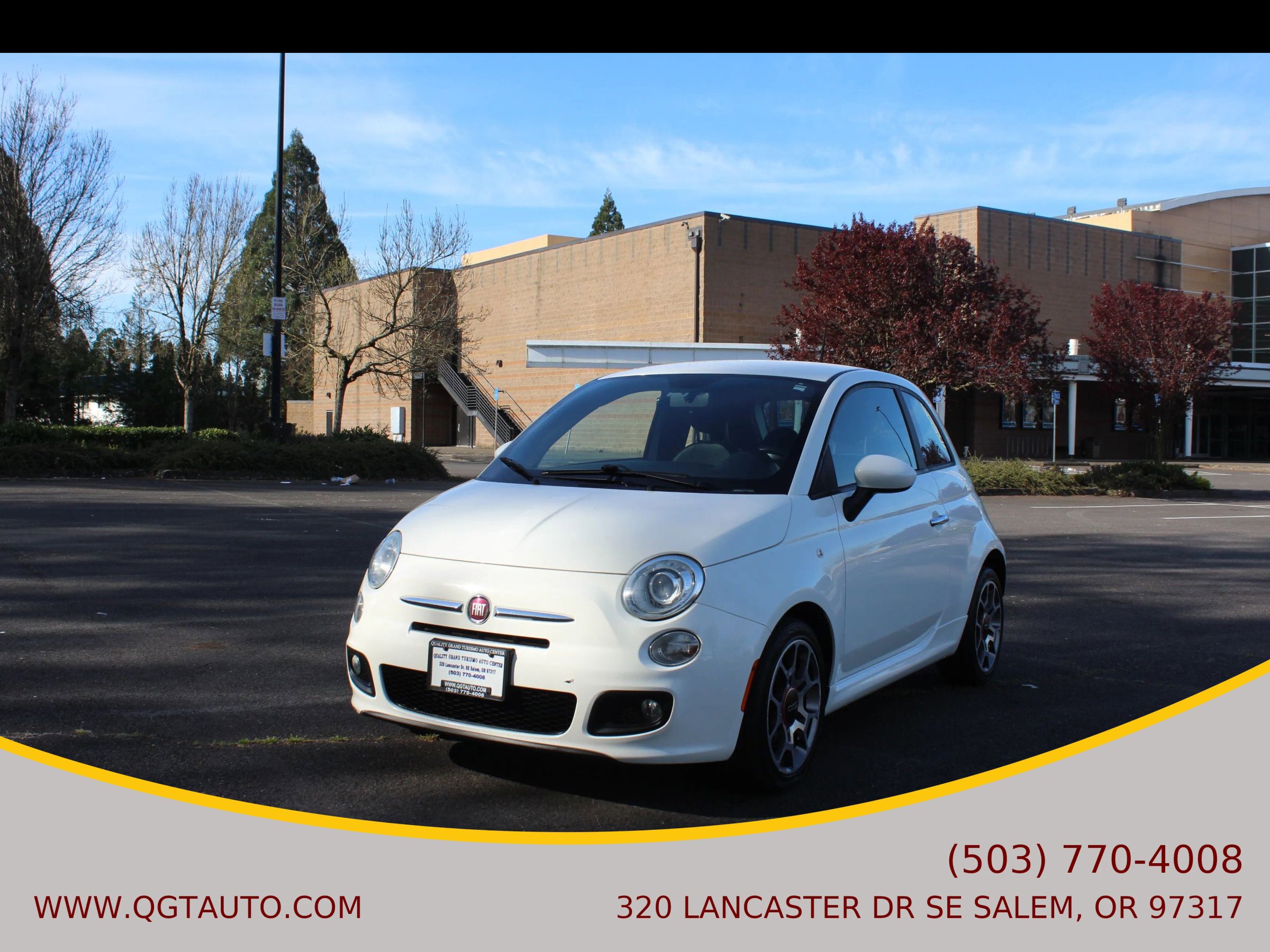Used 2012 FIAT 500 Sport w/ Safety & Convenience Pkg