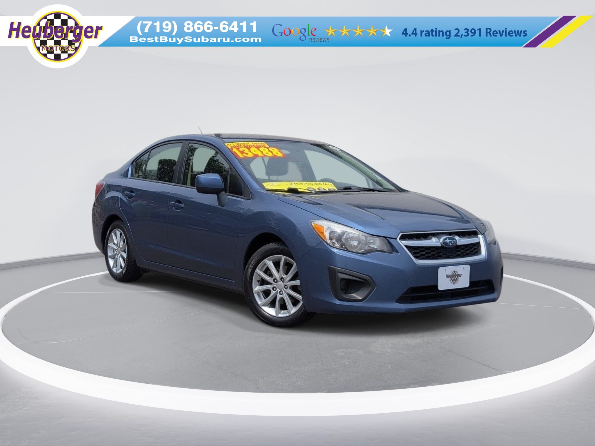 Used 2013 Subaru Impreza 2.0i Premium w/ All-Weather Pkg