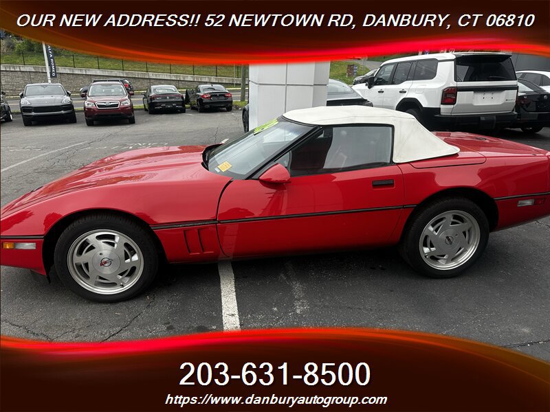 Used 1988 Chevrolet Corvette Convertible