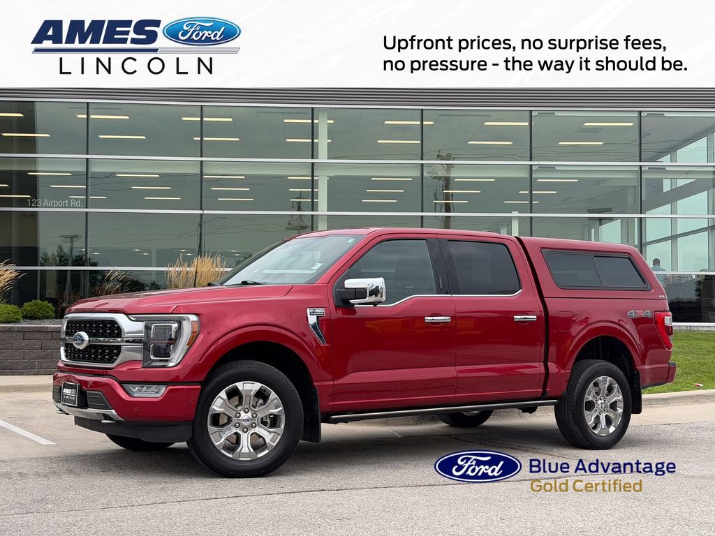 Certified 2022 Ford F150 Platinum w/ Equipment Group 701A High