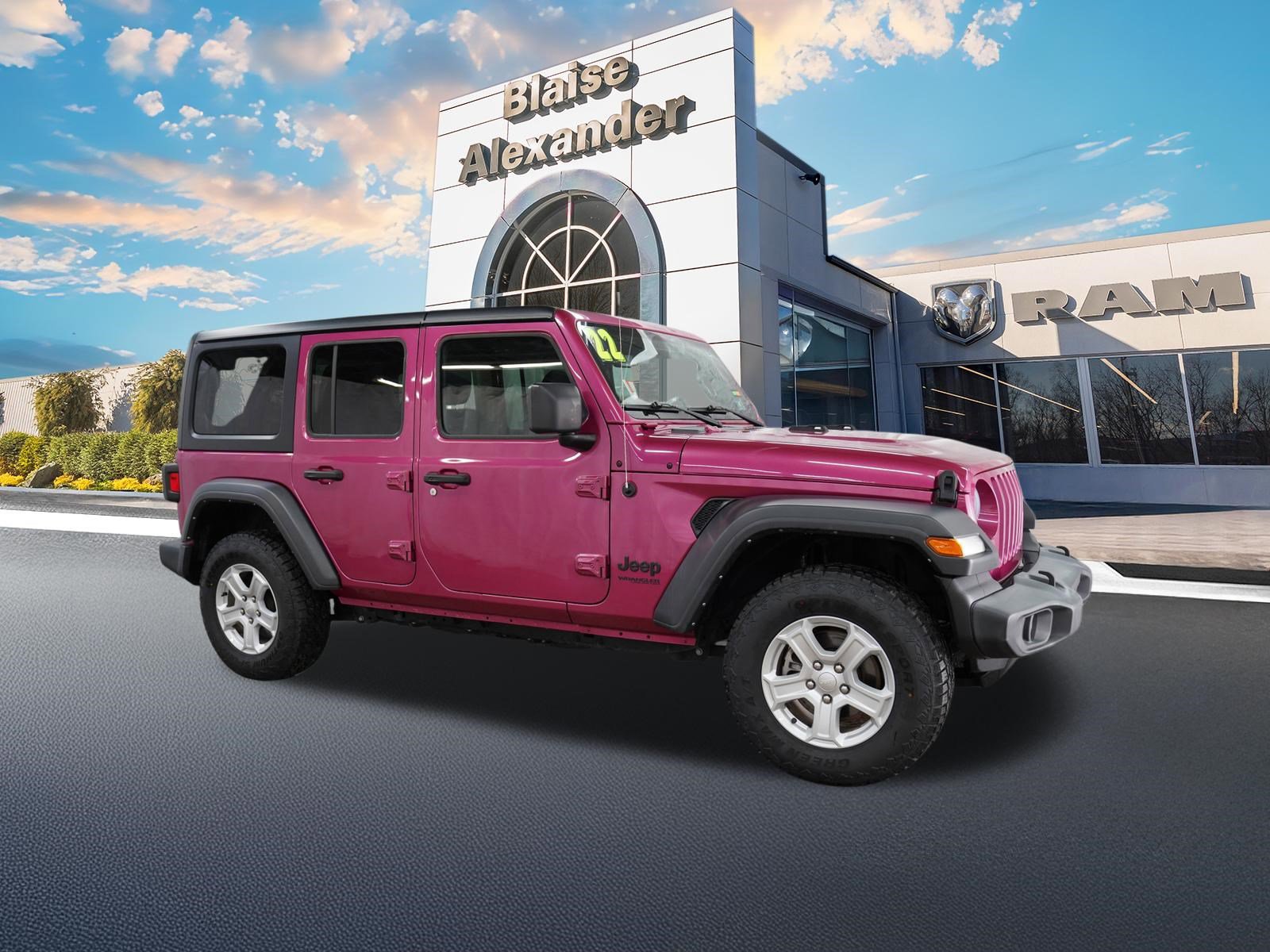 Certified 2022 Jeep Wrangler Unlimited Sport