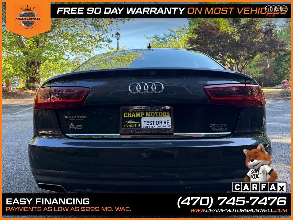 2016 Audi A6 2.0T Premium Plus