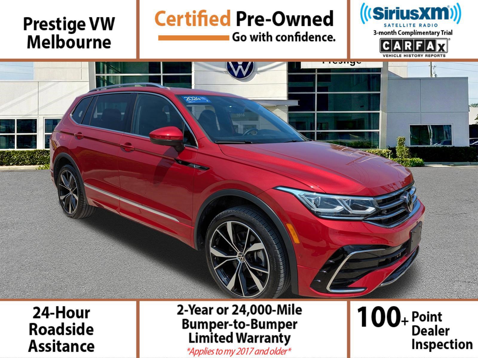 Certified 2024 Volkswagen Tiguan SEL R-Line