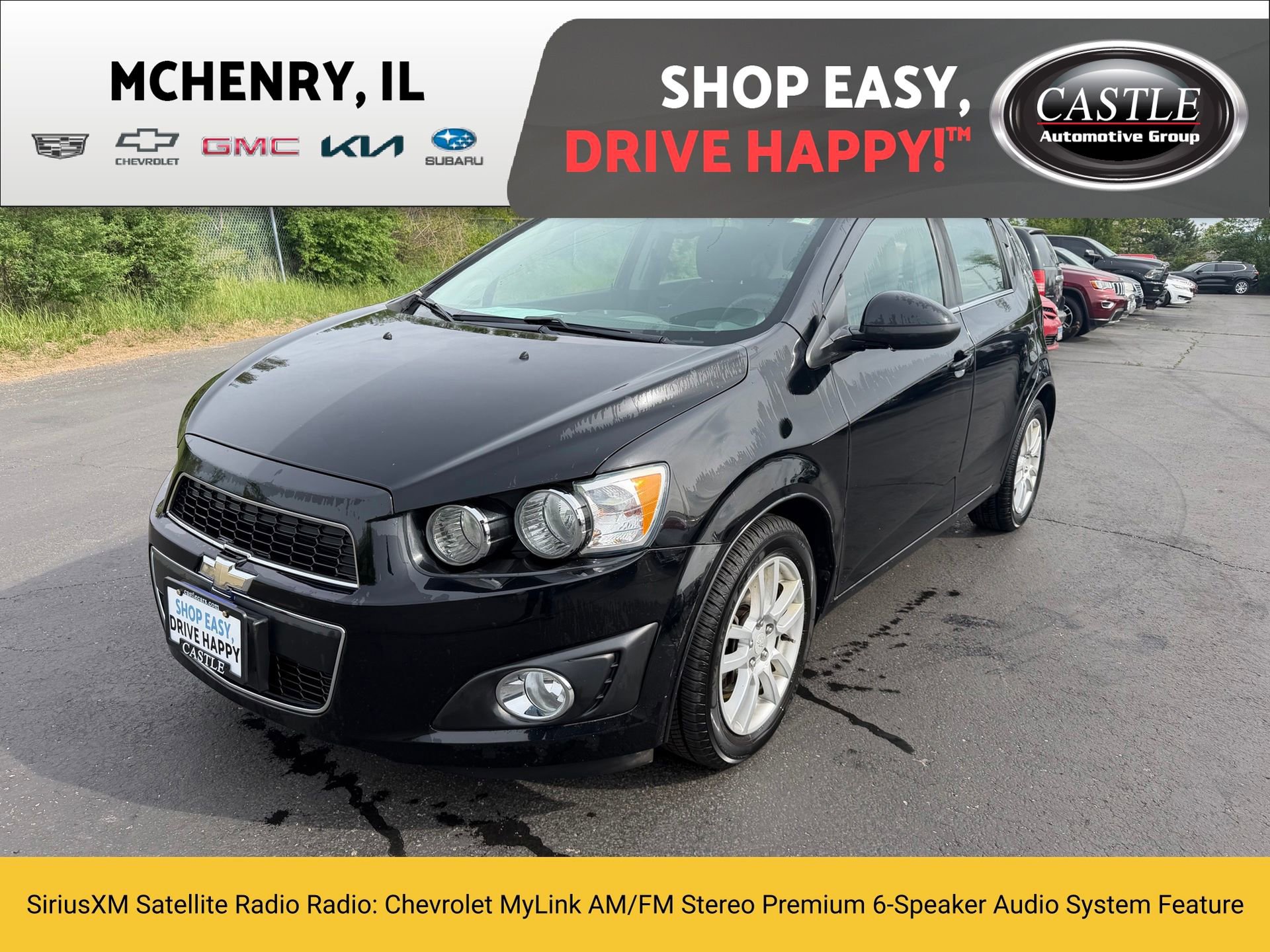 Used 2016 Chevrolet Sonic LT w/ Wheels and Fog Lamp Package