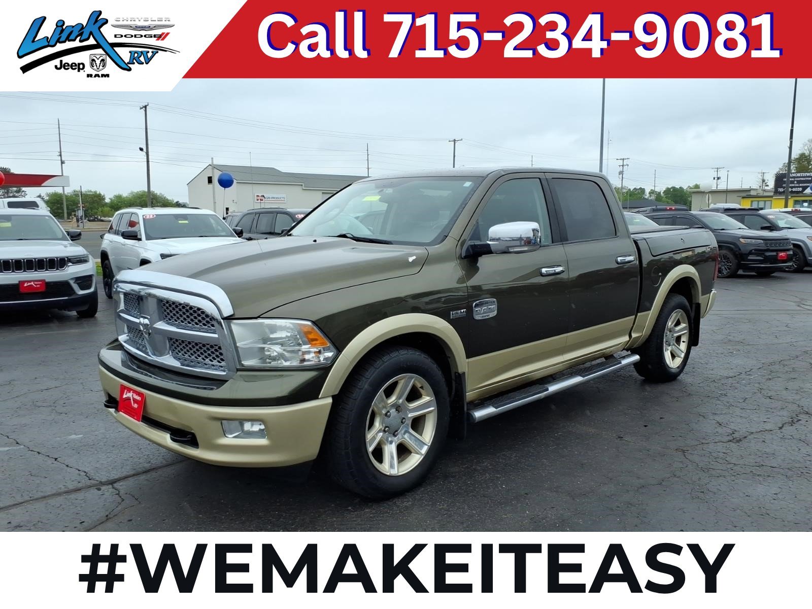 Used 2012 RAM 1500 Laramie Longhorn w/ Protection Group