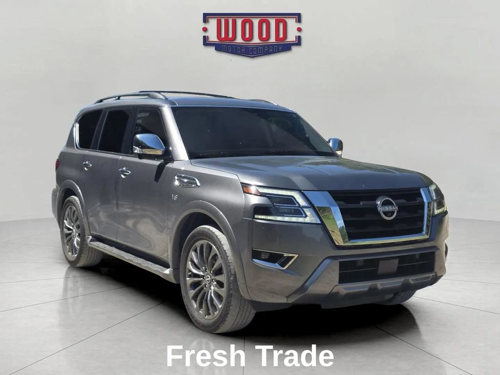 Used 2022 Nissan Armada Platinum w/ Captain's Chairs Package