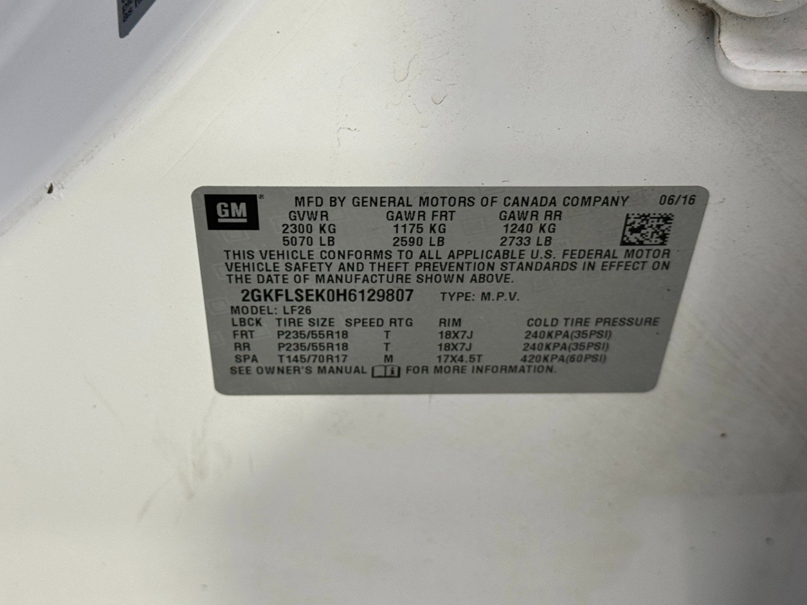 2017 GMC Terrain SLE