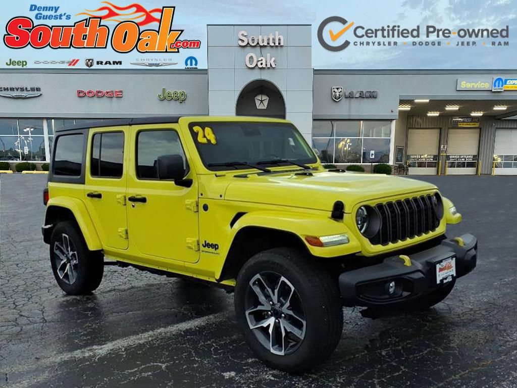 Used 2024 Jeep Wrangler Unlimited w/ Dual Top Group