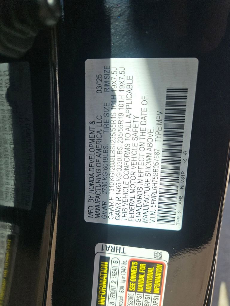 2025 Honda Odyssey Sport-L