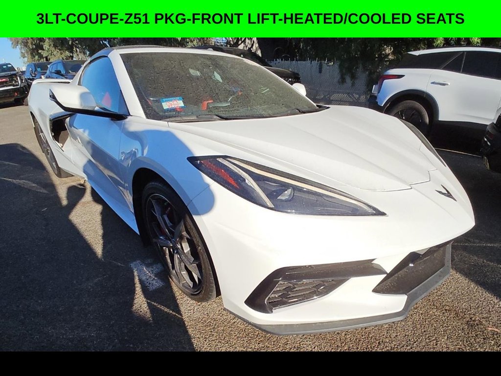 Used 2020 Chevrolet Corvette Stingray Premium Cpe w/ 3LT Preferred Equipment Group