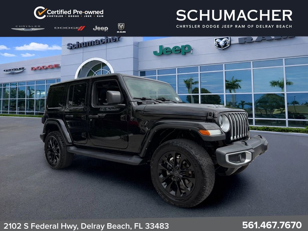 Used 2021 Jeep Wrangler Unlimited Sahara