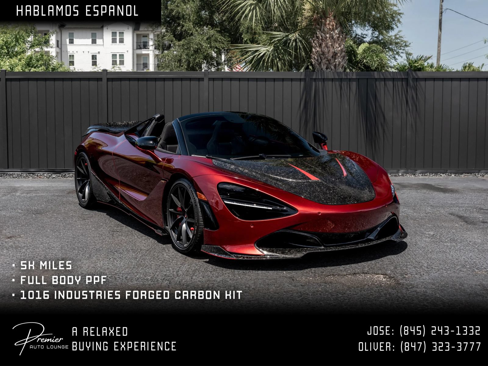 Used 2020 McLaren 720S Spider 1