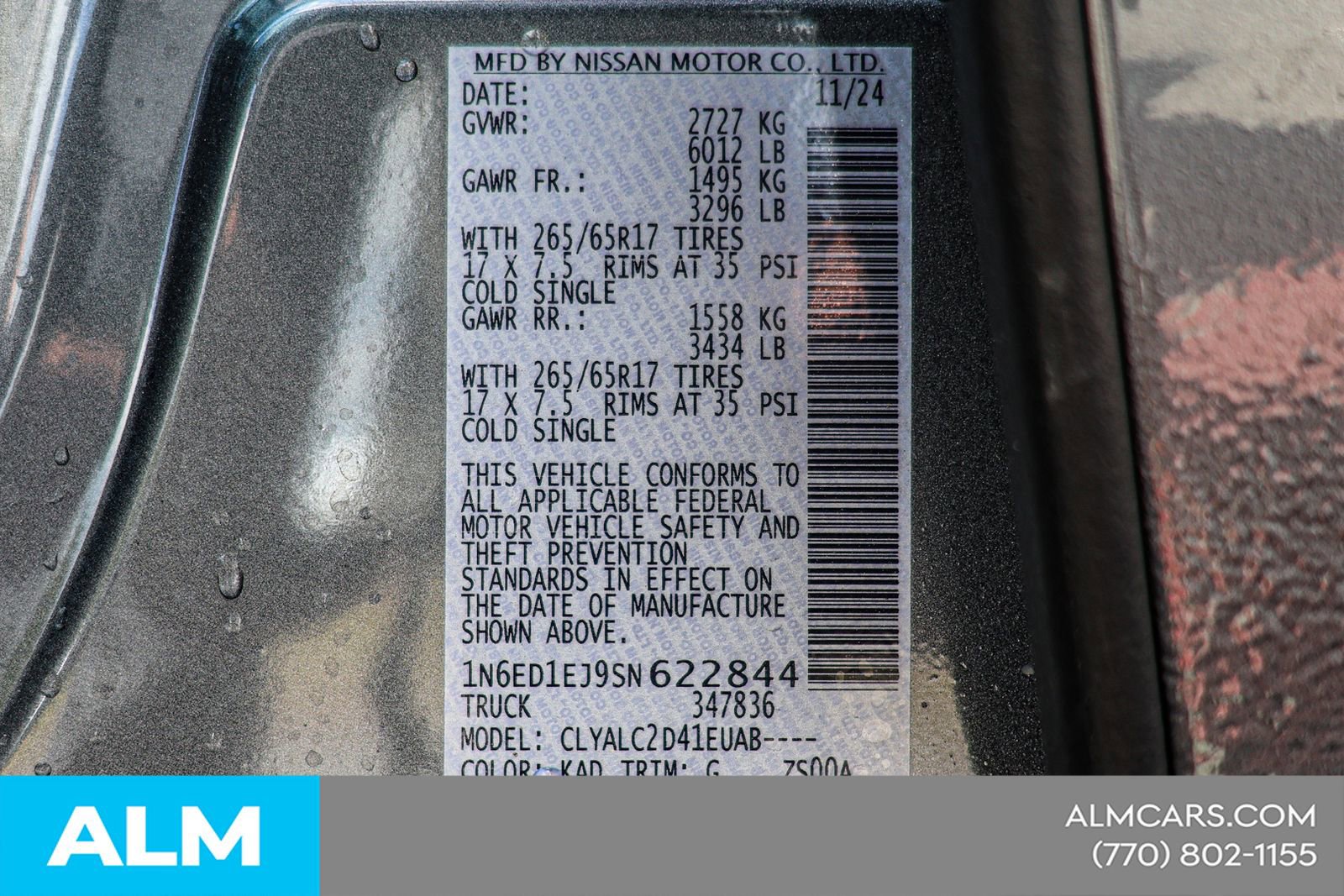 2025 Nissan Frontier SV