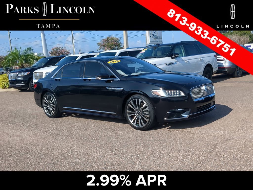 Certified 2019 Lincoln Continental Reserve