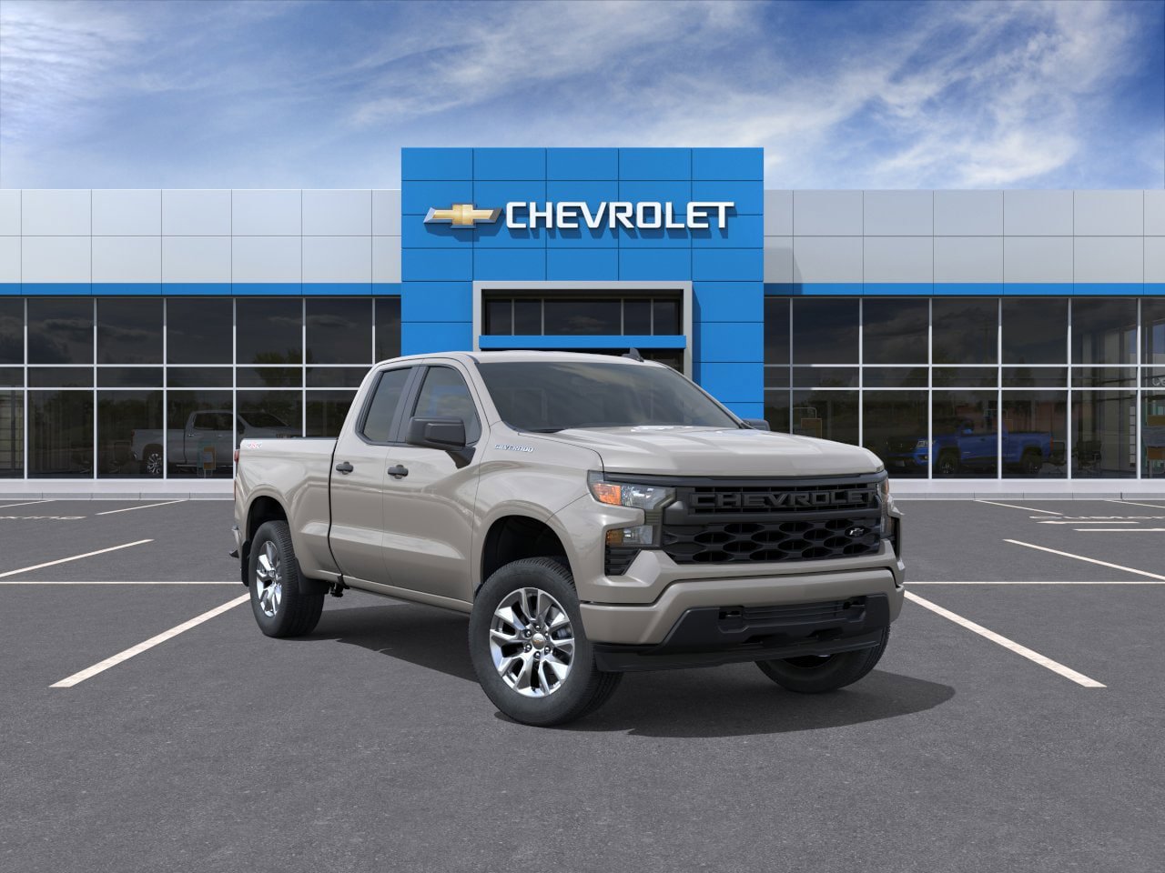New 2026 Chevrolet Silverado 1500 Custom w/ LPO, Dark Essentials Package