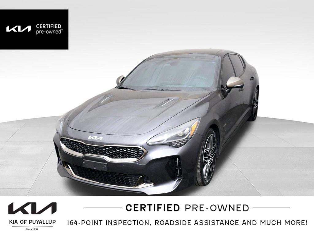 Certified 2022 Kia Stinger GT2 w/ Red Interior Color Package