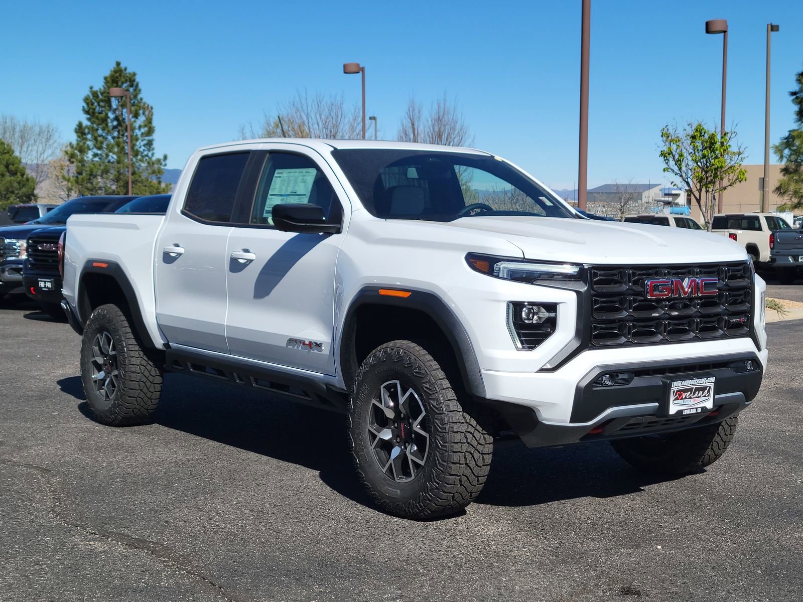 New 2026 GMC Canyon AT4X