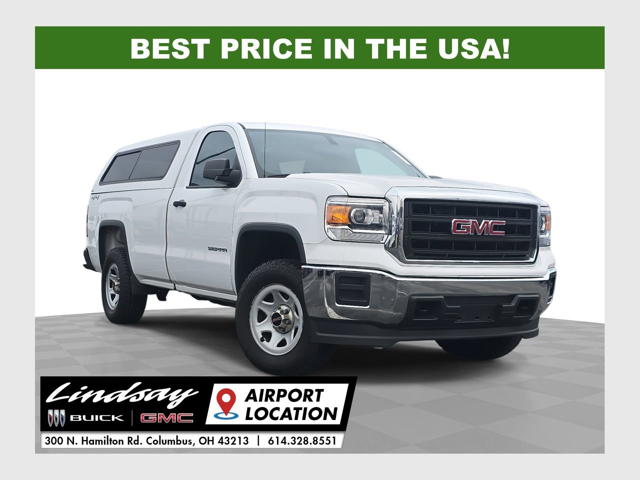2015 GMC Sierra 1500 4x4 Regular Cab