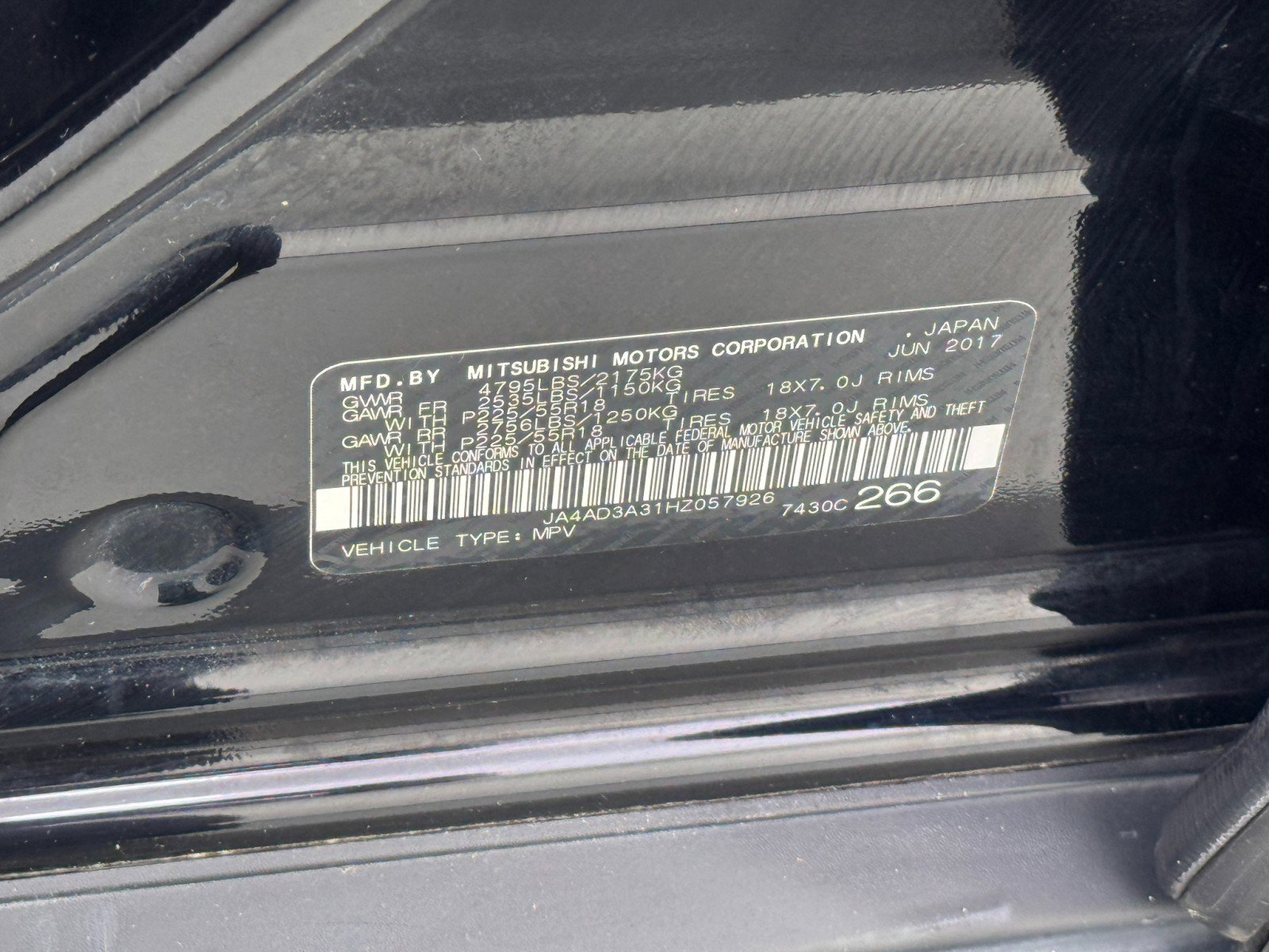 2017 Mitsubishi Outlander SE