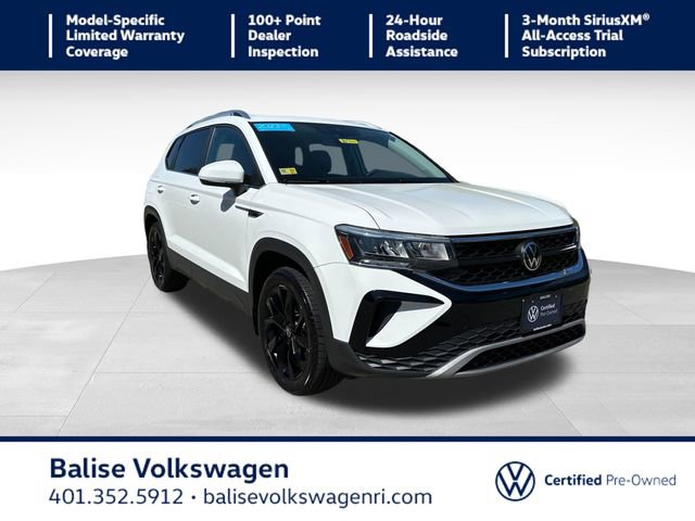 Certified 2023 Volkswagen Taos SE w/ Panoramic Sunroof Package