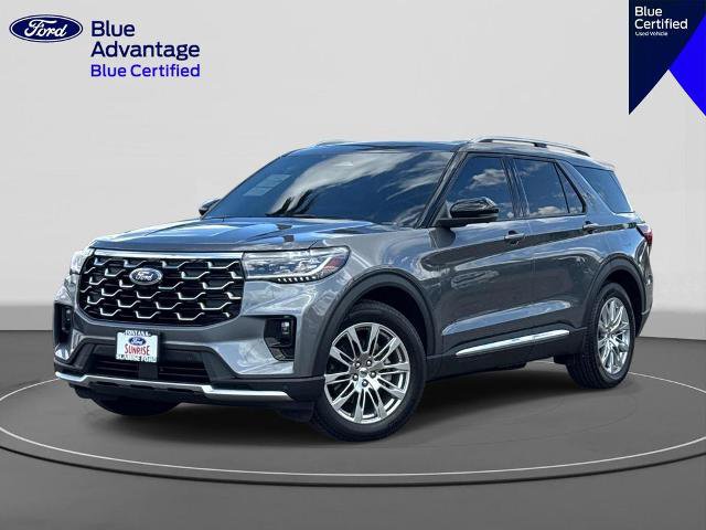 Certified 2025 Ford Explorer Platinum