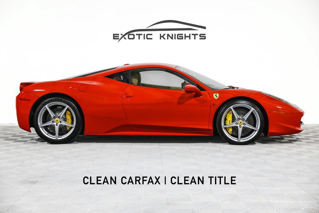 Used 2010 Ferrari 458 Italia Coupe
