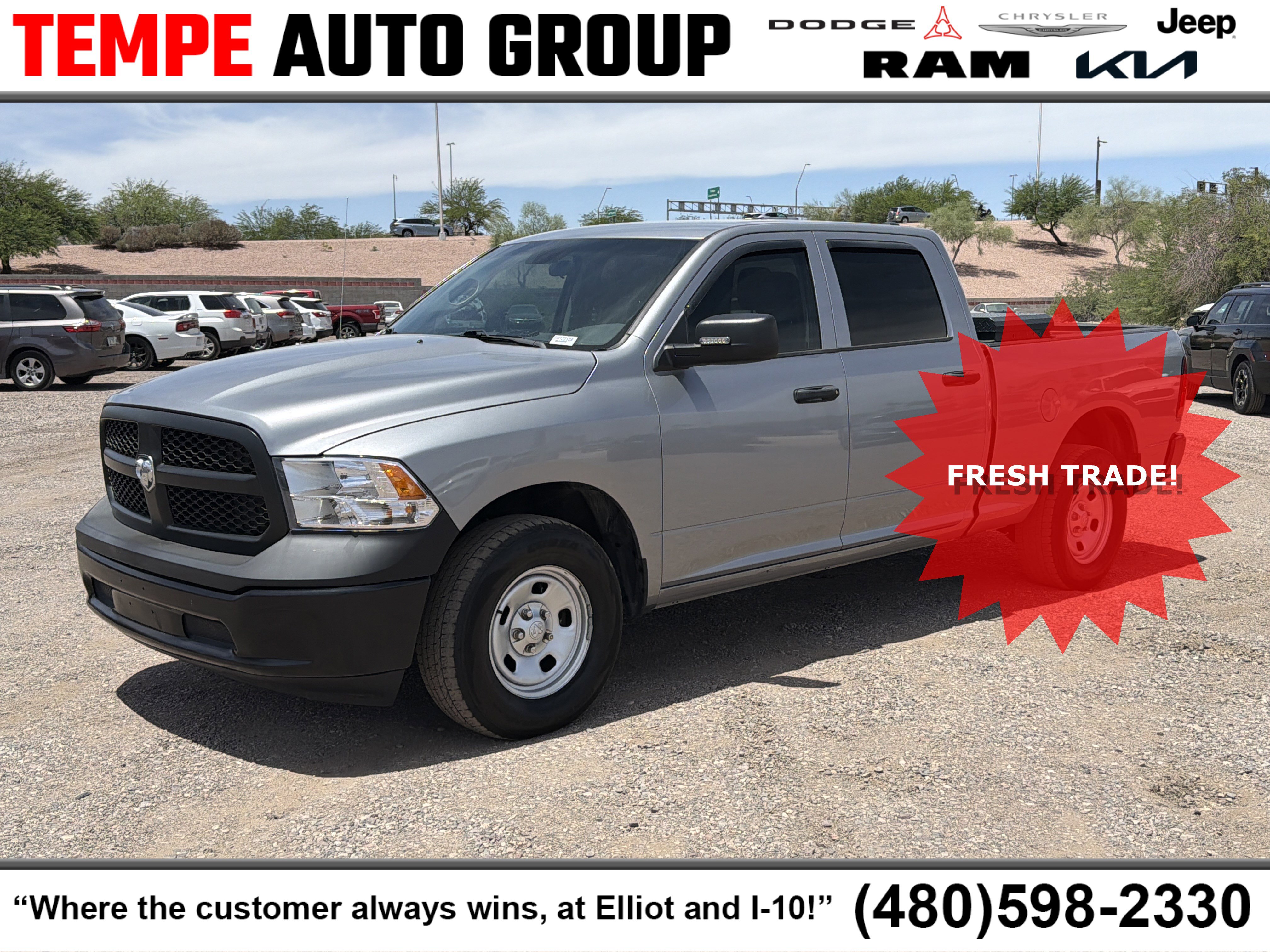 Certified 2023 RAM 1500 Tradesman w/ Popular Equipment Group