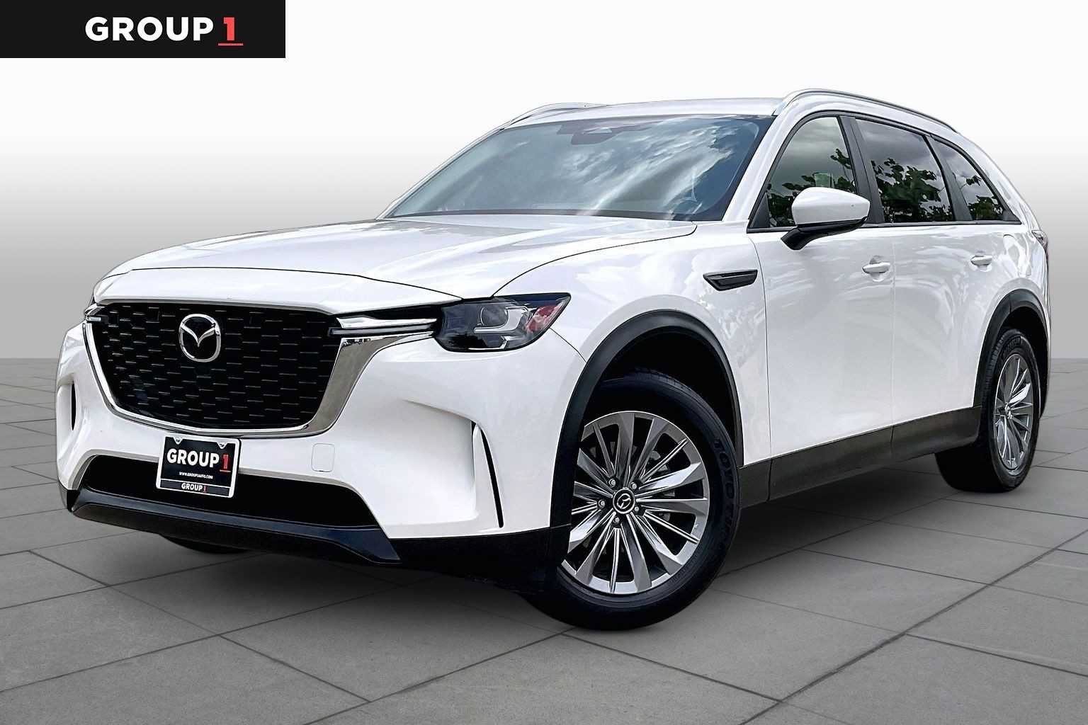 Rhodium White Premium 2024 Mazda CX-90 AWD