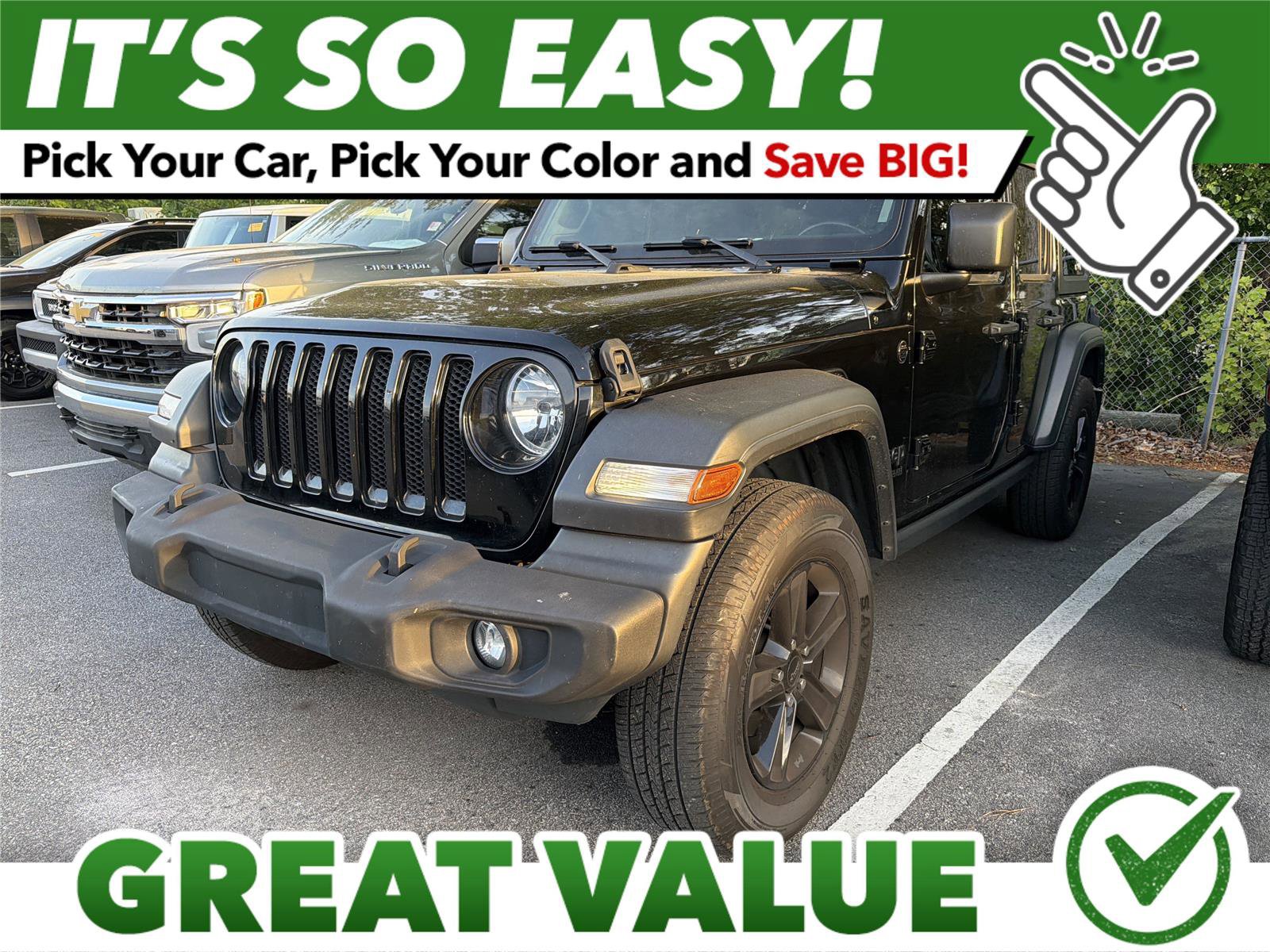 Used 2020 Jeep Wrangler Unlimited Sport