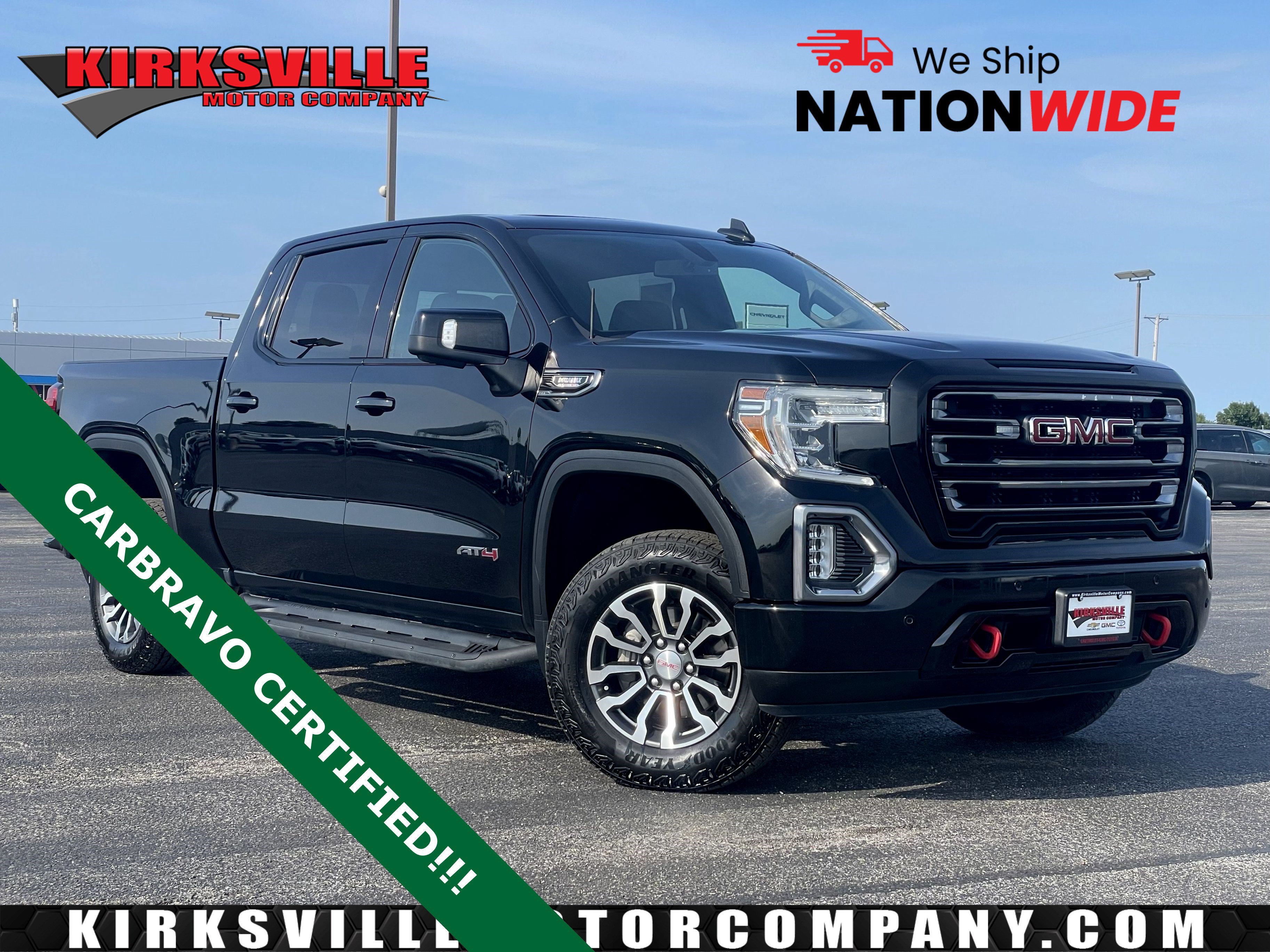 Certified 2020 GMC Sierra 1500 AT4 w/ AT4 Premium Package