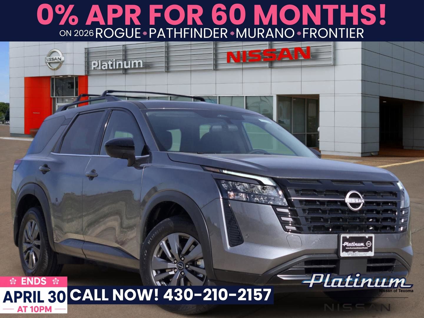New 2026 Nissan Pathfinder SV