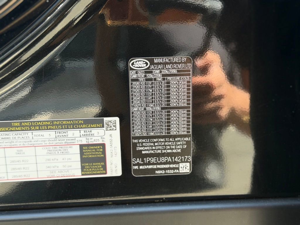 2023 Land Rover Range Rover Sport SE