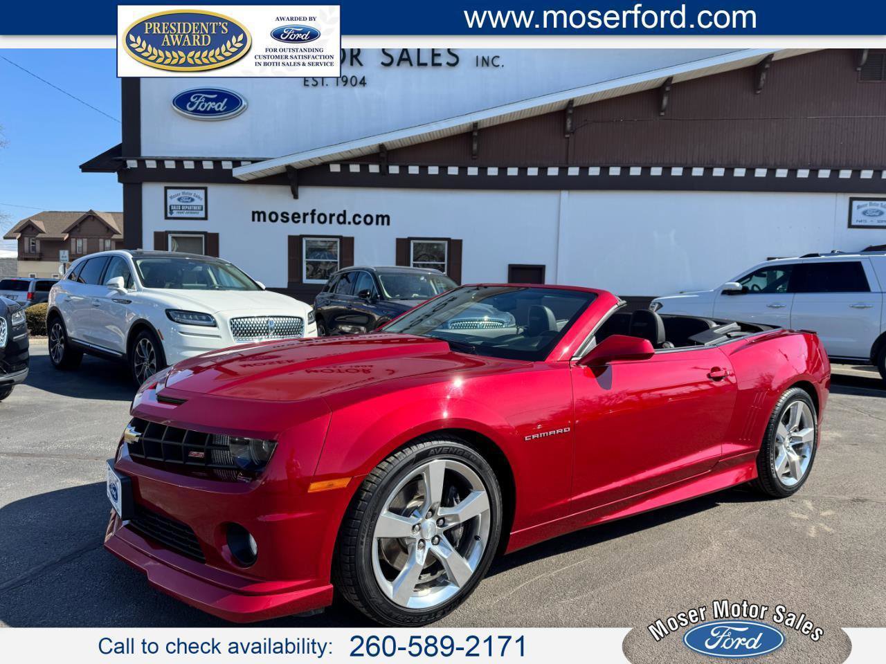 Used 2012 Chevrolet Camaro SS