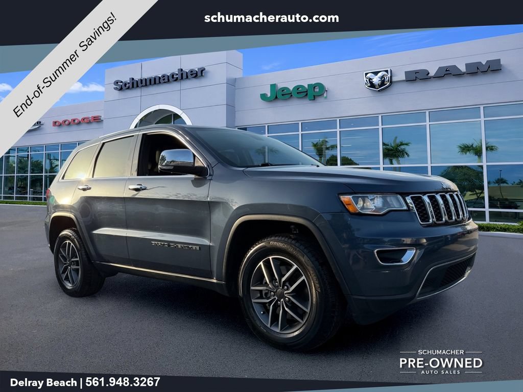 Used 2021 Jeep Grand Cherokee Limited w/ Trailer Tow Group IV