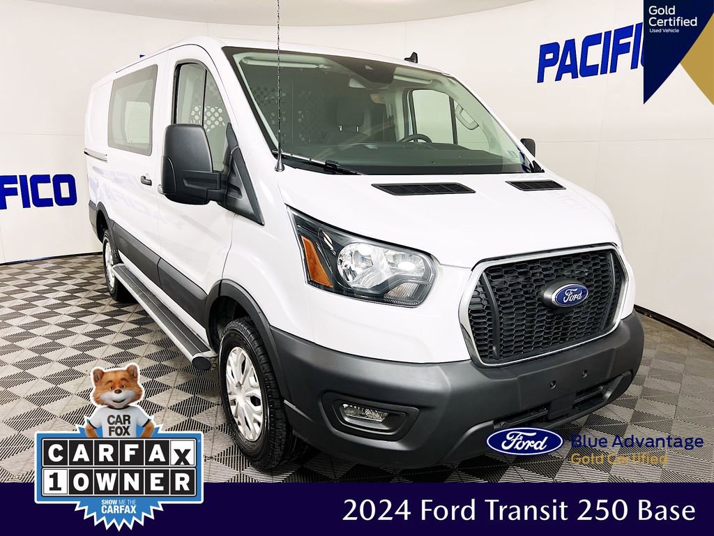 Certified 2024 Ford Transit 250 Low Roof w/ Exterior Upgrade Package