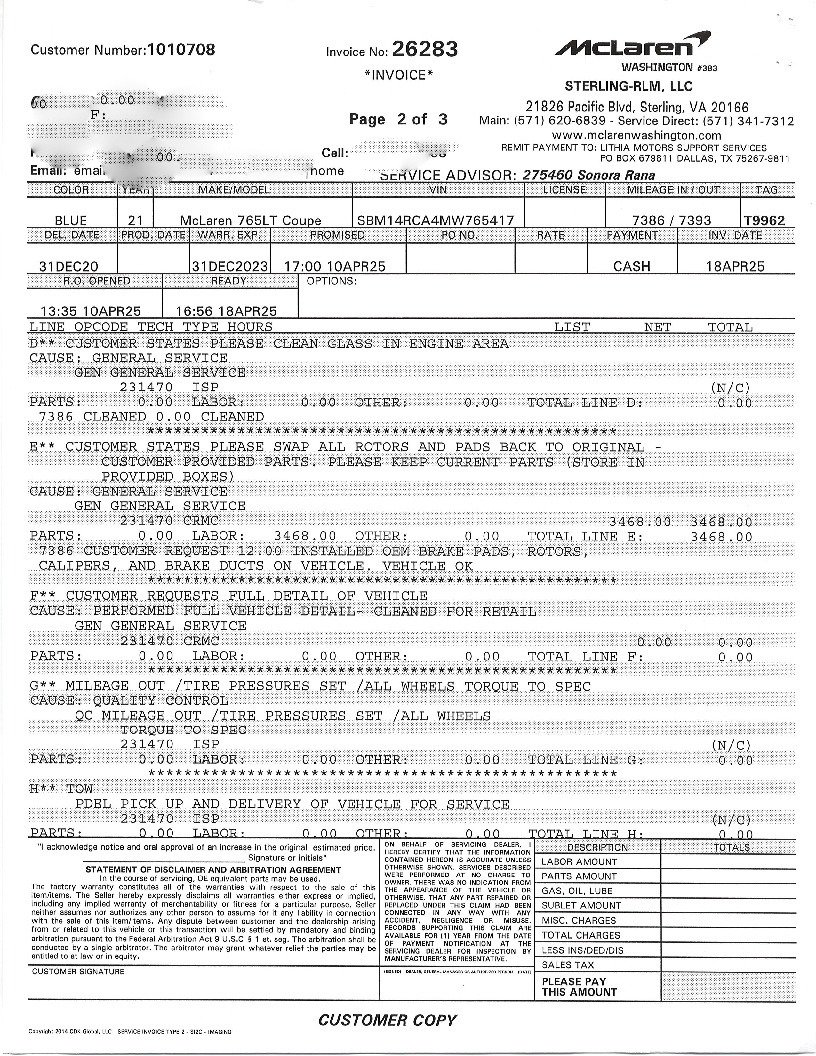 Used 2021 McLaren 765LT photo 37