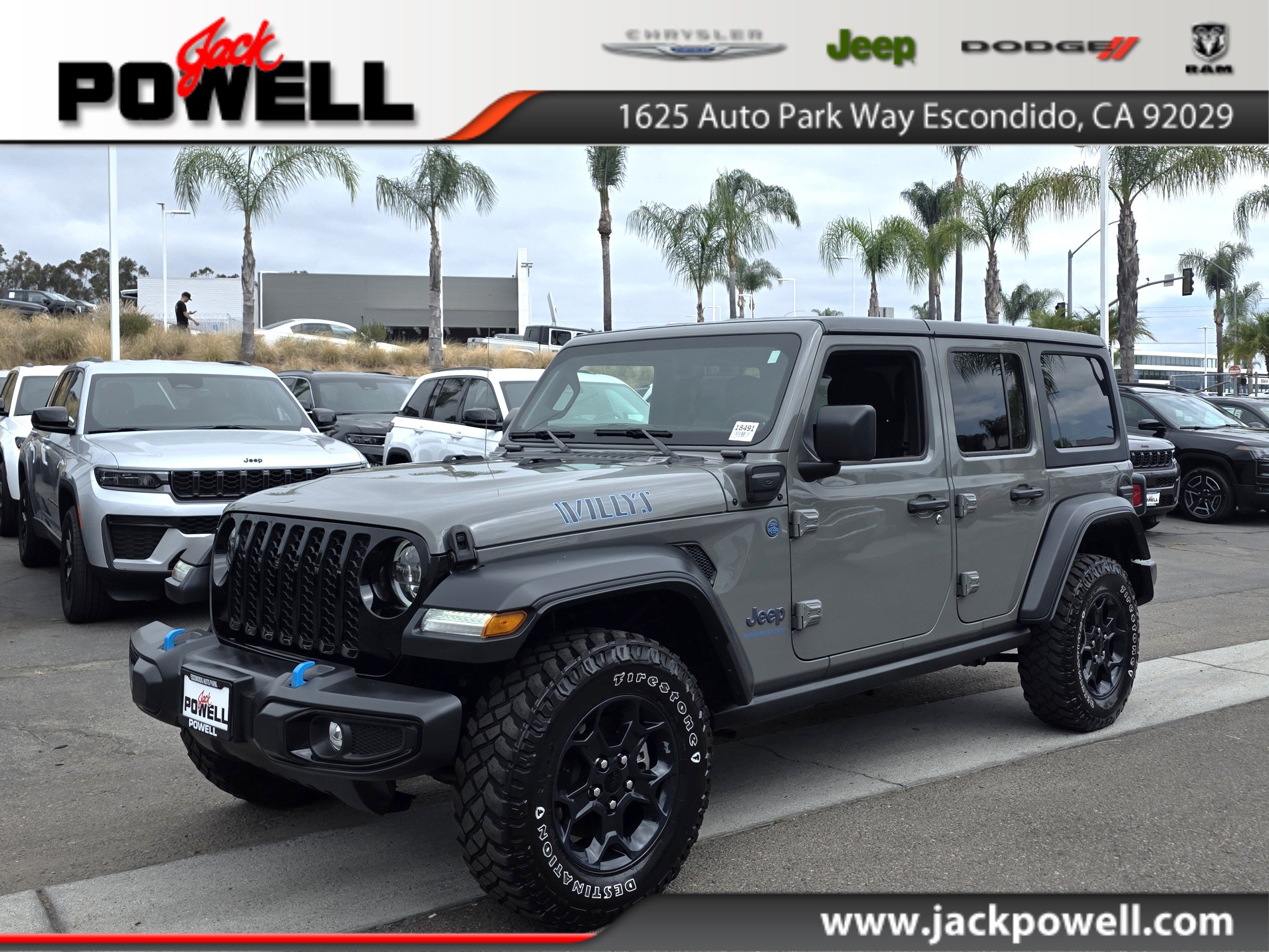 Used 2023 Jeep Wrangler Unlimited w/ 8.4" Radio Group