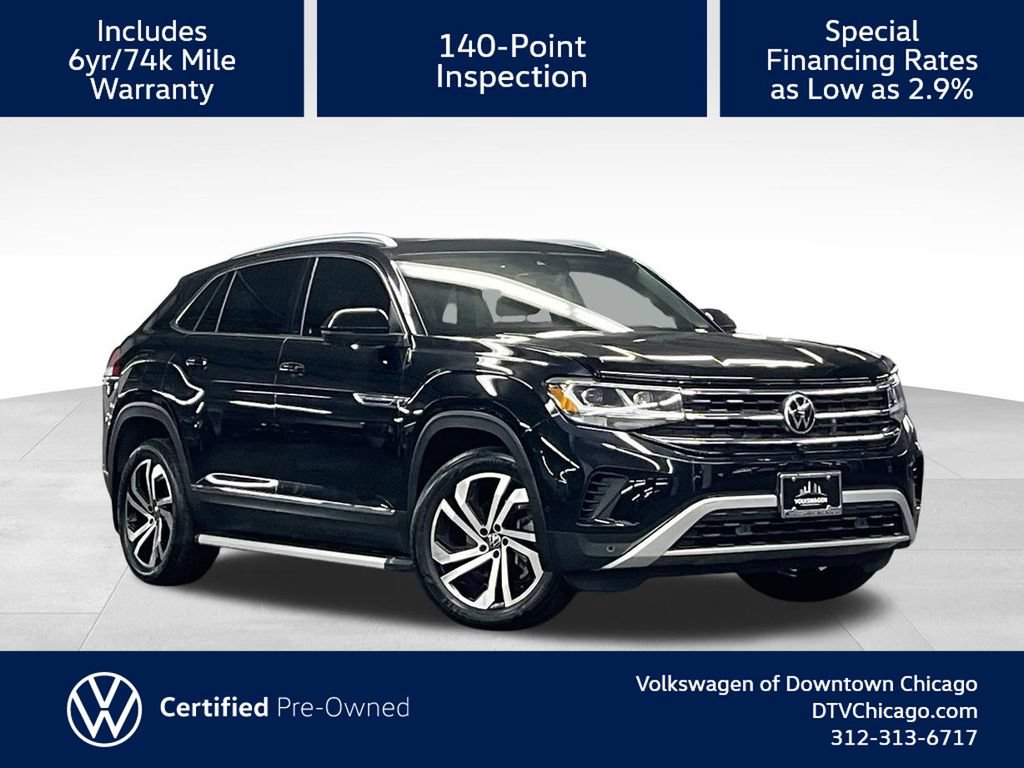 Certified 2021 Volkswagen Atlas Cross Sport SEL Premium w/ Cross Sport MDO Package