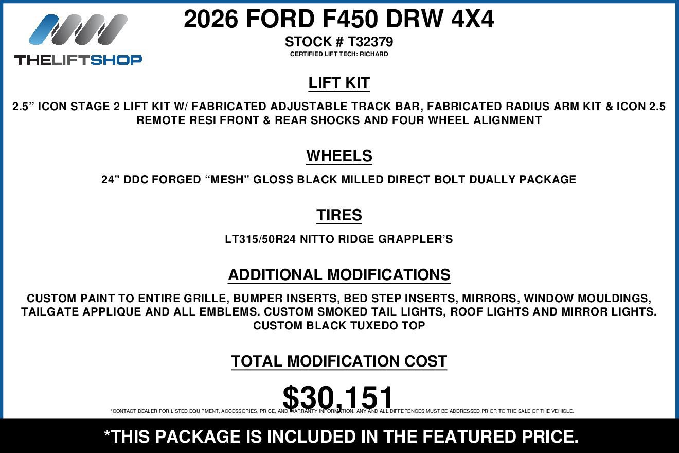 2026 Ford F450 Platinum