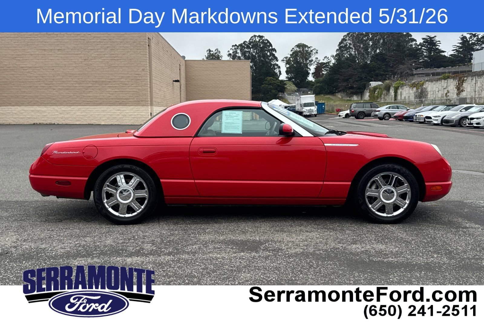 EMINEM CAR FORD THUNDERBIRD赤 Used Red Ford Thunderbird for Sale Near Me - Autotrader