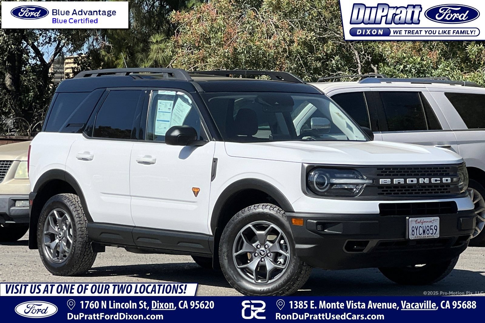 Certified 2021 Ford Bronco Sport Badlands w/ Badlands Package