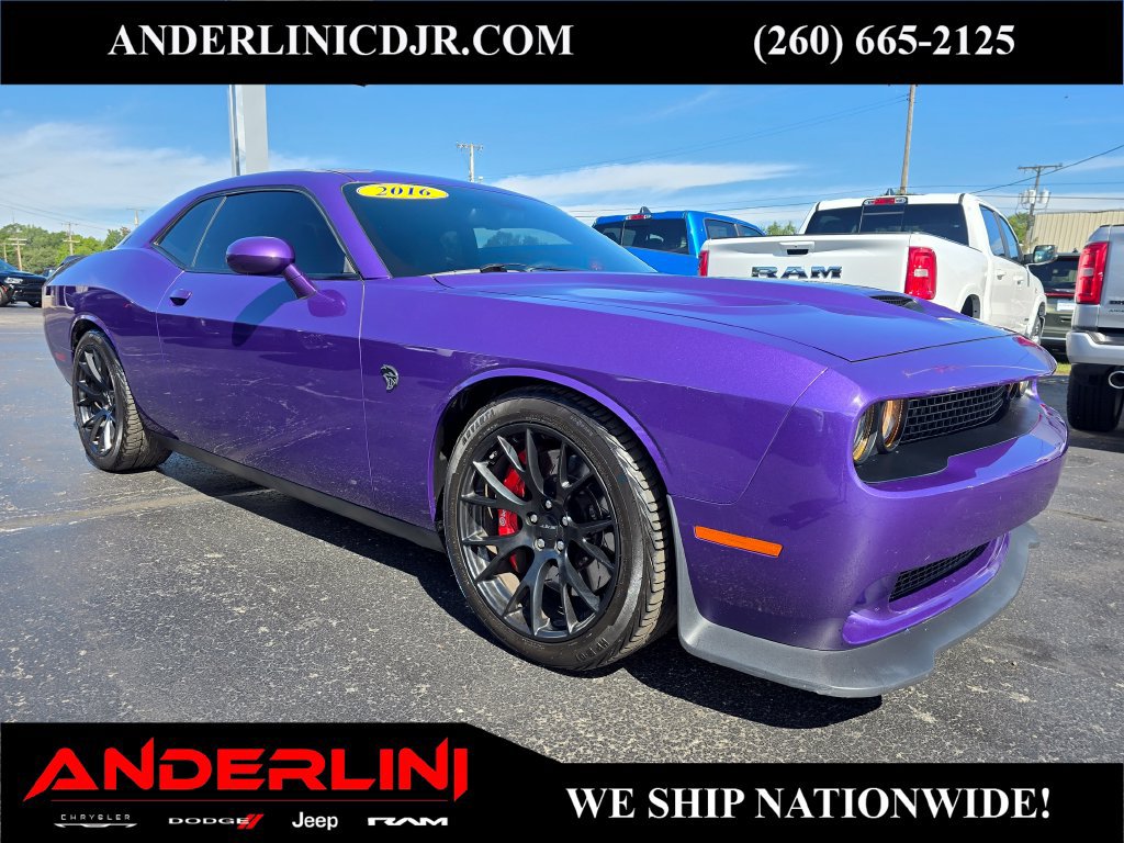 Used 2016 Dodge Challenger SRT Hellcat