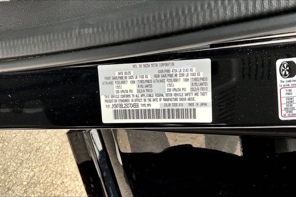 2025 MAZDA CX-5 AWD 2.5 S w/ Select Package