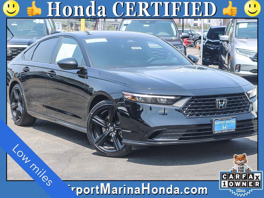 Certified 2025 Honda Accord Sport