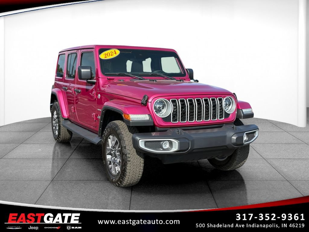 Used 2024 Jeep Wrangler Unlimited Sahara w/ Safety Group
